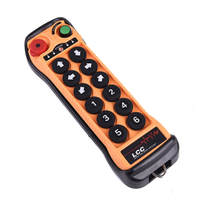 Q1200 LCC 12 Buttons Single Step Waterproof Industrial Crane Radio Remote Control