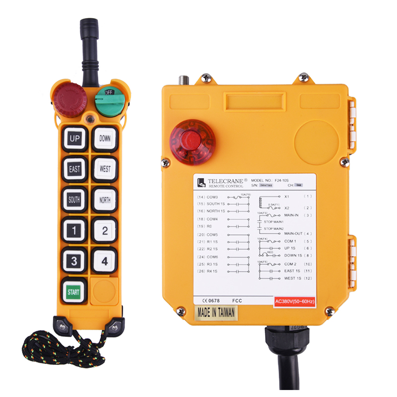 F24-10S Industrial Wireless Universal Tow Truck Waterproof Remote Control