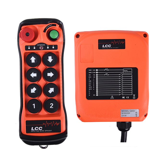 Q800 LCC Crane Radio Remote Control for Hoist Crane