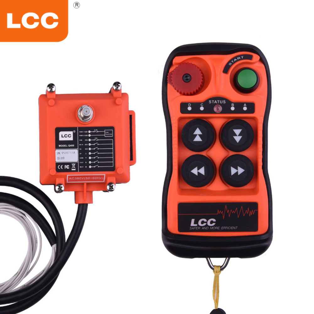 Q400 Professional 4 Buttons Electric Remote Control for Winch
