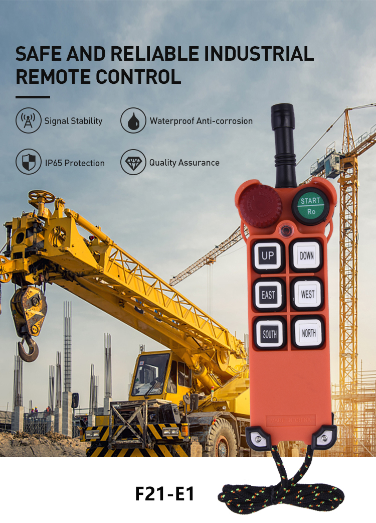 F21E1 6 Buttons Wireless Industrial Remote Control for Hydraulic Buy
