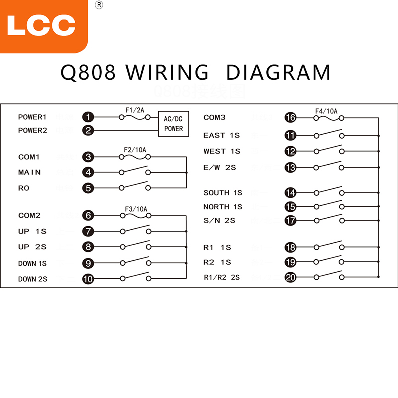 Q808 DC AC Power Endless Electric Wire Rope Machine Wireless Winch Remote Control Switch