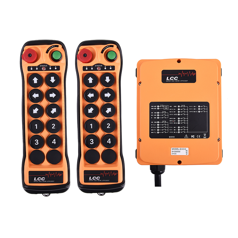 Q1010 Low-price Industrial 10 Button Radio Remote Control for Crane 