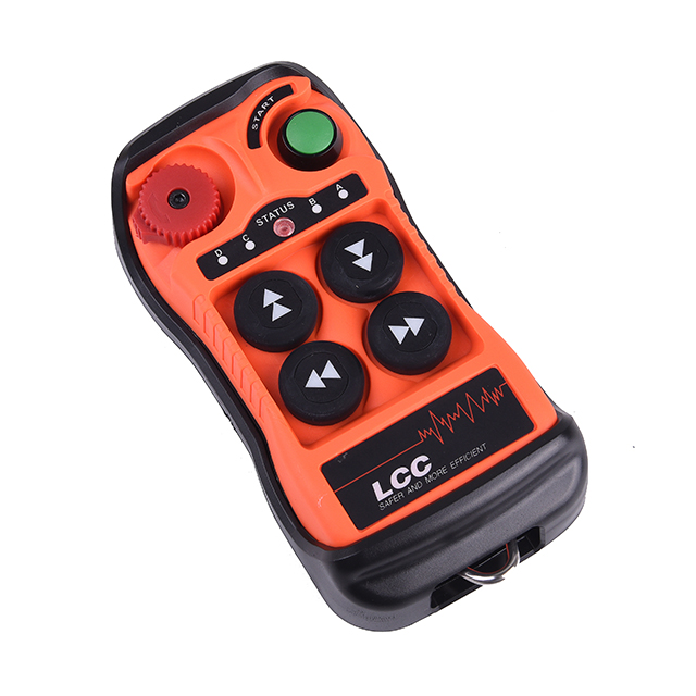 Q404 110V Single Speed Push Button Electric Hoist Crane Remote Control